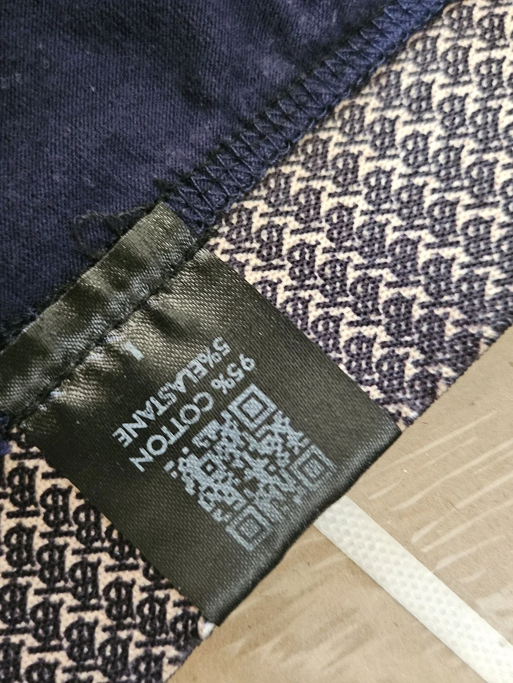 Pre-own Burberry Men's Navy & Tan Cotton Boxer Briefs - 3 Pack